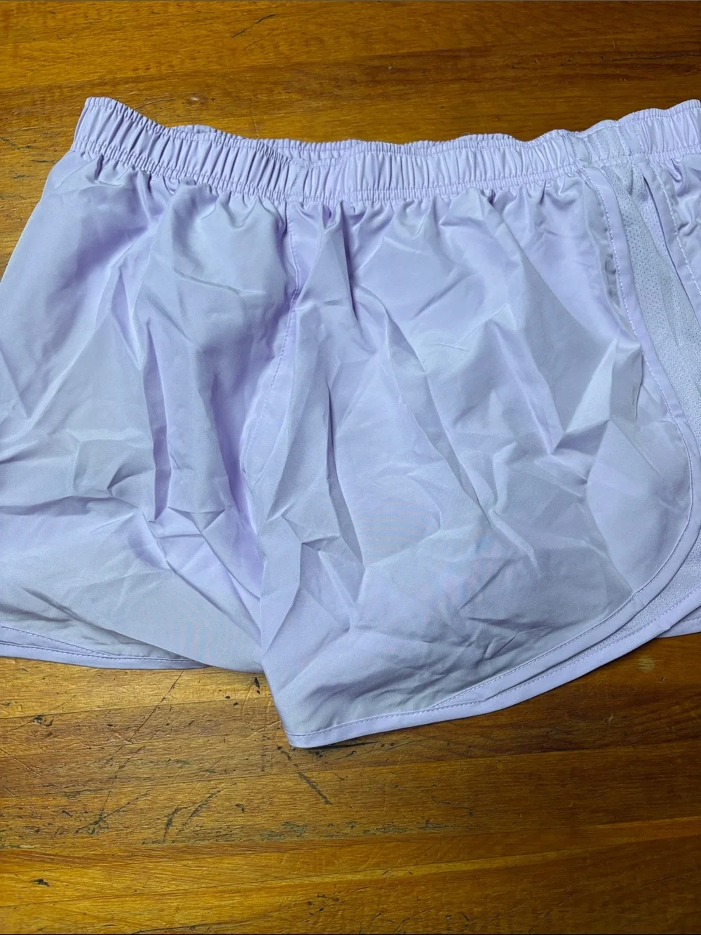 Nike Women's Light Lavender Dri Fit Athletic Shorts NWT